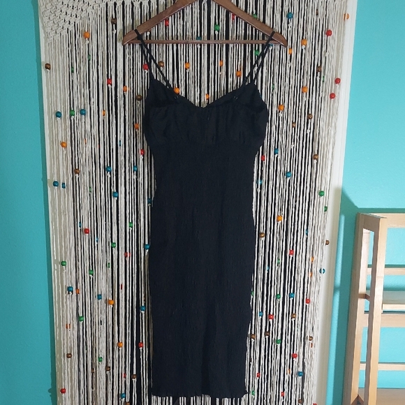 J. Crew Smocked Tie-front Linen Midi Dress - Picture 3 of 4